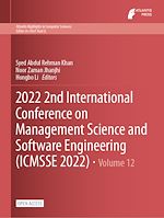 Télécharger le livre :  2022 2nd International Conference on Management Science and Software Engineering (ICMSSE 2022)
