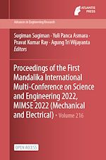 Download this eBook Proceedings of the First Mandalika International Multi-Conference on Science and Engineering 2022, MIMSE 2022 (Mechanical and Electrical)