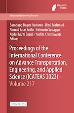 Télécharger le livre :  Proceedings of the International Conference on Advance Transportation, Engineering, and Applied Science (ICATEAS 2022)