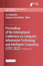 Télécharger le livre :  Proceedings of the International Conference on Computer, Information Technology and Intelligent Computing (CITIC 2022)