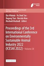 Download this eBook Proceedings of the 3rd International Conference on Environmentally Sustainable Animal Industry 2022 (ICESAI 2022)