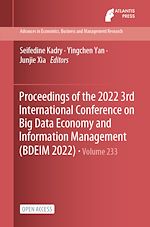 Download this eBook Proceedings of the 2022 3rd International Conference on Big Data Economy and Information Management (BDEIM 2022)