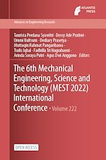 Download this eBook The 6th Mechanical Engineering, Science and Technology (MEST 2022) International Conference