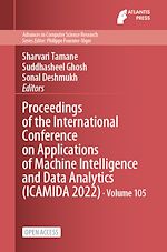Download this eBook Proceedings of the International Conference on Applications of Machine Intelligence and Data Analytics (ICAMIDA 2022)