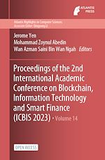 Download this eBook Proceedings of the 2nd International Academic Conference on Blockchain, Information Technology and Smart Finance (ICBIS 2023)