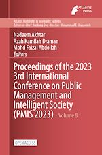 Download this eBook Proceedings of the 2023 3rd International Conference on Public Management and Intelligent Society (PMIS 2023)