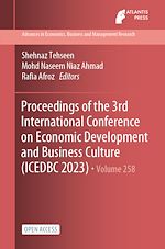Download this eBook Proceedings of the 3rd International Conference on Economic Development and Business Culture (ICEDBC 2023)
