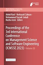 Download this eBook Proceedings of the 3rd International Conference on Management Science and Software Engineering (ICMSSE 2023)