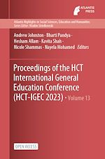 Télécharger le livre :  Proceedings of the HCT International General Education Conference (HCT-IGEC 2023)