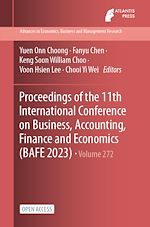 Download this eBook Proceedings of the 11th International Conference on Business, Accounting, Finance and Economics (BAFE 2023)