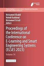 Télécharger le livre :  Proceedings of the International Conference on E-Learning and Smart Engineering Systems (ELSES 2023)