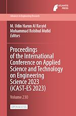 Download this eBook Proceedings of the International Conference on Applied Science and Technology on Engineering Science 2023 (iCAST-ES 2023)