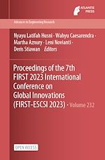 Download this eBook Proceedings of the 7th FIRST 2023 International Conference on Global Innovations (FIRST-ESCSI 2023)