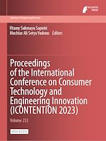 Download this eBook Proceedings of the International Conference on Consumer Technology and Engineering Innovation (ICONTENTION 2023)