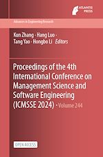 Download this eBook Proceedings of the 4th International Conference on Management Science and Software Engineering (ICMSSE 2024)