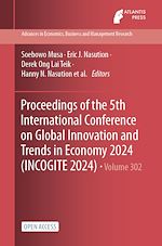 Télécharger le livre :  Proceedings of the 5th International Conference on Global Innovation and Trends in Economy 2024 (INCOGITE 2024)