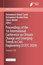 Download this eBook Proceedings of the 1st International Conference on Climate Change and Emerging Trends in Civil Engineering (CCETC 2024)