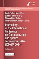 Télécharger le livre :  Proceedings of the International Conference on Communication and Applied Technologies 2024 (ICOMTA 2024)