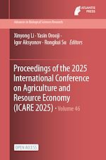 Download this eBook Proceedings of the 2025 International Conference on Agriculture and Resource Economy (ICARE 2025)