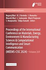 Télécharger le livre :  Proceedings of the International Conference on Materials, Energy, Environment & Manufacturing Sciences & Computational Intelligence and Smart Communication (MEEMS-CISC 2024)