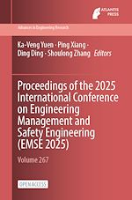 Télécharger le livre :  Proceedings of the 2025 International Conference on Engineering Management and Safety Engineering (EMSE 2025)