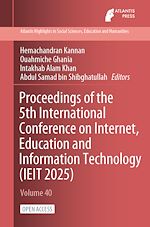 Download this eBook Proceedings of the 5th International Conference on Internet, Education and Information Technology (IEIT 2025)