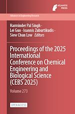 Télécharger le livre :  Proceedings of the 2025 International Conference on Chemical Engineering and Biological Science (CEBS 2025)