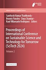 Télécharger le livre :  Proceedings of International Conference on Sustainable Science and Technology for Tomorrow (SciTech 2024)