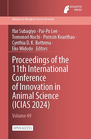 Téléchargez le livre :  Proceedings of the 11th International Conference of Innovation in Animal Science (ICIAS 2024)