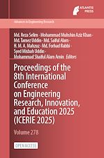 Télécharger le livre :  Proceedings of the 8th International Conference on Engineering Research, Innovation, and Education 2025 (ICERIE 2025)