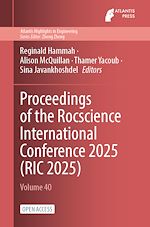 Télécharger le livre :  Proceedings of the Rocscience International Conference 2025 (RIC 2025)