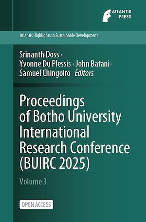 Download the eBook: Proceedings of Botho University International Research Conference (BUIRC 2025)