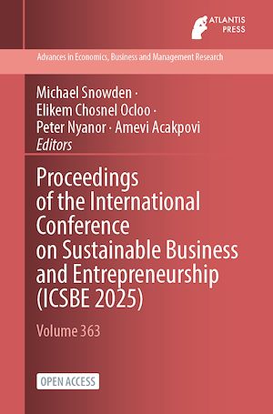 Téléchargez le livre :  Proceedings of the International Conference on Sustainable Business and Entrepreneurship (ICSBE 2025)