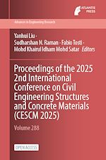 Télécharger le livre :  Proceedings of the 2025 2nd International Conference on Civil Engineering Structures and Concrete Materials (CESCM 2025)