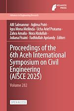 Télécharger le livre :  Proceedings of the 6th Aceh International Symposium on Civil Engineering (AISCE 2025)