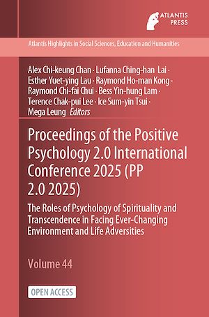 Téléchargez le livre :  Proceedings of the Positive Psychology 2.0 International Conference 2025 (PP 2.0 2025)