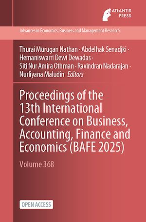 Téléchargez le livre :  Proceedings of the 13th International Conference on Business, Accounting, Finance and Economics (BAFE 2025)