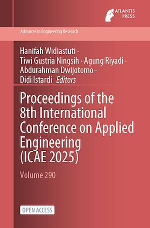 Téléchargez le livre :  Proceedings of the 8th International Conference on Applied Engineering (ICAE 2025)