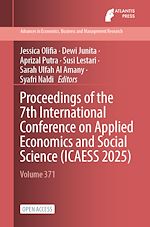 Télécharger le livre :  Proceedings of the 7th International Conference on Applied Economics and Social Science (ICAESS 2025)