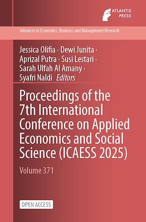 Download the eBook: Proceedings of the 7th International Conference on Applied Economics and Social Science (ICAESS 2025)