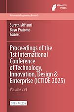Download this eBook Proceedings of the 1st International Conference of Technology, Innovation, Design & Enterprise (ICTIDE 2025)