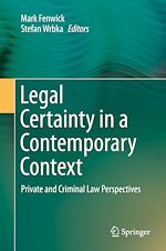 Télécharger le livre :  Legal Certainty in a Contemporary Context