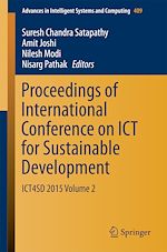 Download this eBook Proceedings of International Conference on ICT for Sustainable Development