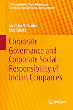 Télécharger le livre :  Corporate Governance and Corporate Social Responsibility of Indian Companies