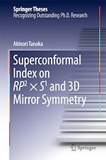 Télécharger le livre :  Superconformal Index on RP2 × S1 and 3D Mirror Symmetry