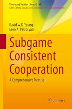 Télécharger le livre :  Subgame Consistent Cooperation