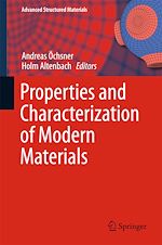 Télécharger le livre :  Properties and Characterization of Modern Materials
