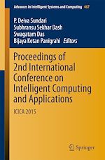 Télécharger le livre :  Proceedings of 2nd International Conference on Intelligent Computing and Applications