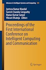Download this eBook Proceedings of the First International Conference on Intelligent Computing and Communication