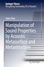 Télécharger le livre :  Manipulation of Sound Properties by Acoustic Metasurface and Metastructure